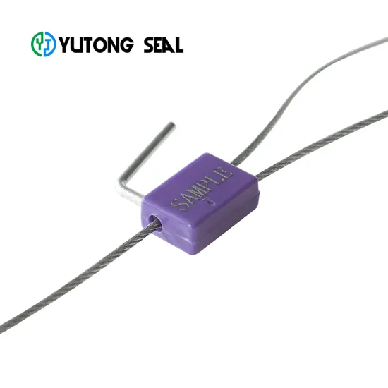 adjustable cable wire seal transport container lock