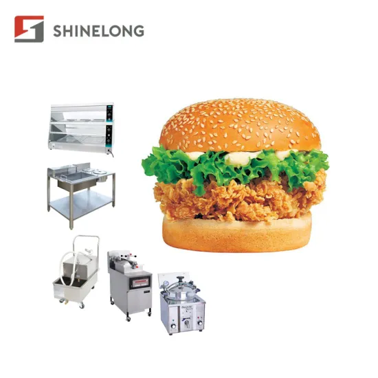 Commercial Used Fast Food Restaurant Kitchen Equipment Machine