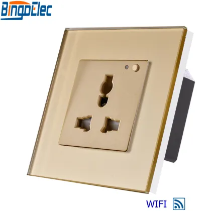 Bingoelec New WiFi Wall Socket: Smart Socket Compatible with Amazon Echo, Google Home, and IFTTT Devices