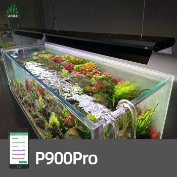 WEIKAQUA P900 Pro P Series: App-Controlled Height-Adjustable RGB Landscape Lighting for Aquariums