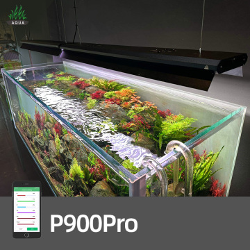 Serie Weikaqua P900 Pro P: illuminazione paesaggistica RGB regolabile in altezza controllata da app per acquari