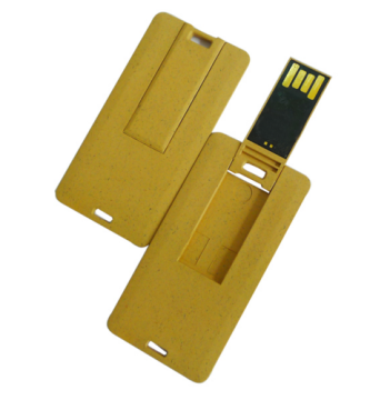 Custom Biodegradable mini credit card USB Flash drives
