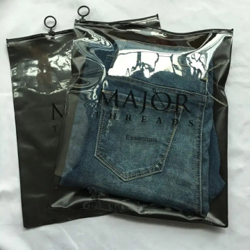 Tas Kemasan PVC dengan Ziplock untuk T-shirt