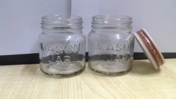 50ml small Wide Mouth Mason glass Jar with handles tin cap wholesales                        
                                                Quality Choice