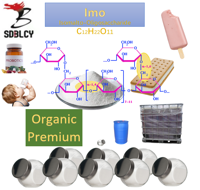 Alimentos prebióticos de Galacto-Oligosacharides saludables