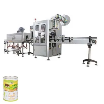 Tin Can Shrink Sleeve Labeling Machine for Coffee and Cookies