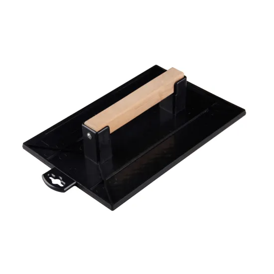 Hot Sale Black Plastering Trowel with Wooden Handle