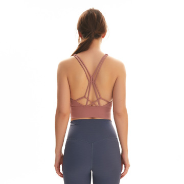 Pasadyang Bagong Arrival Solid Kulay yoga bra