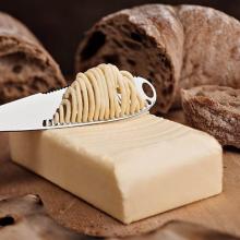Butter Knife Stainless Steel Cheese Butter Cutter With Hole Multifunction Whip Cream Bread Jam Knife Kitchen Gadget Cheese Tools