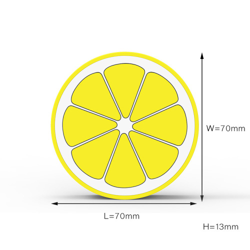 Frucht PVC drahtloses Ladegerät für Geschenk