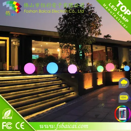 2016 LIGO New style Illuminate Solar Floating Light Inflatable waterproof glow swimming pool led ball
