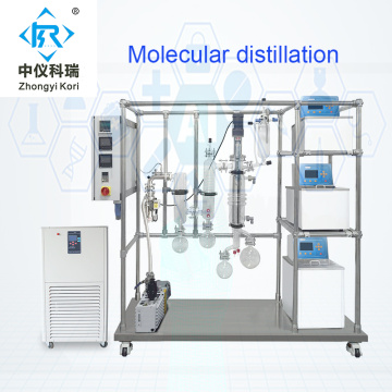 distiller short path distillate molecular distill turnkey