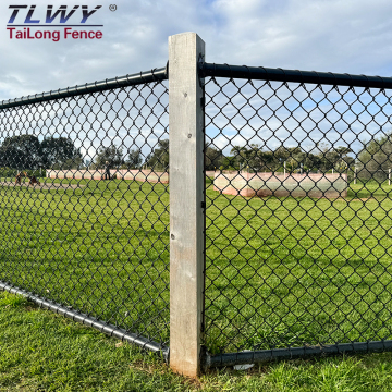 Galvanized Cyclone Wire Fence - 6 Foot 9 Gauge Chain Link Fence for Sale