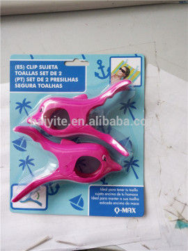 beach towel clips,dolphin beach towel clips