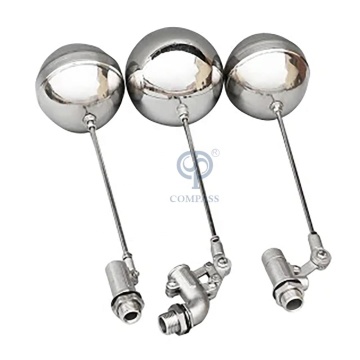 SS304 roestvrij staal mannelijke vlotterbalventiel - industriële kwaliteit, 2 '' - 50 mm, 6Bar druk