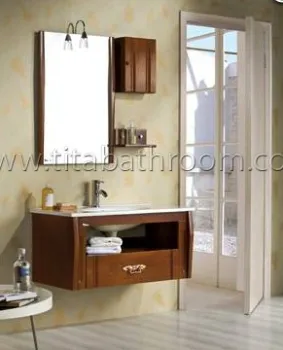 Modern oak bathroom furniture