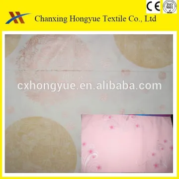 Light color Polyester silver fabric/Polyester gold print fabric for table colth,curtain fabric