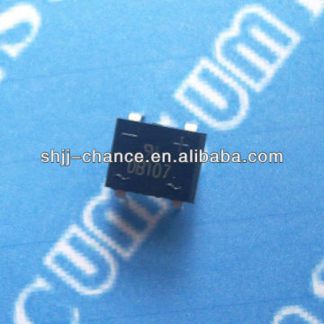 DB107 1.0 ampere series single-phase silicon bridge rectifier