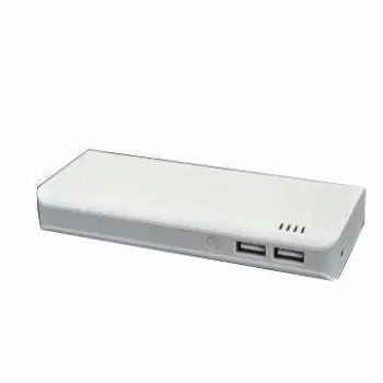 10,000mAh Power bank with two USB outputs