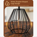 Water Drop Iron Cage Table Lamp Bulk Order