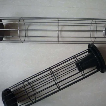 Industrial dust collector filter bag galvanized bag cage
