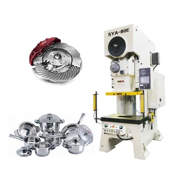 Hole Punch Press C Frame Single Crank Eccentric Mechanical Power Press Machine - SYA-110 Ton