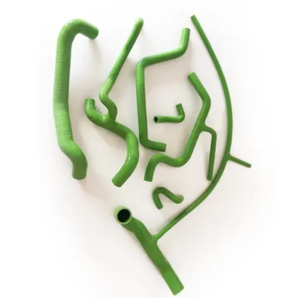 Red Radiator Silicone Coolant Hose Kit for VR6 Models