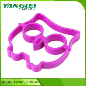 SILICONE egg ring YL-190 OWL design fried egg maker