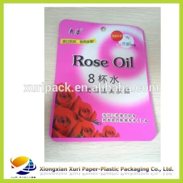 Rose oil packaging bag facial mask packaging bag