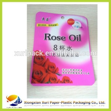 Fantastic Promotional plastic facial mask packing bag