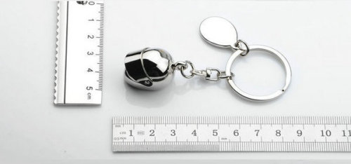 Good Quality Mini Racing Helmet Keychain