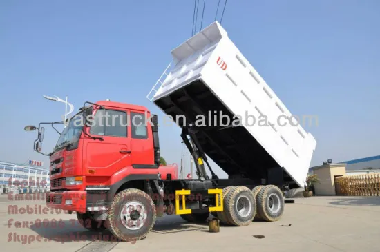 V6 NISSAN UD 6*4 dumper truck