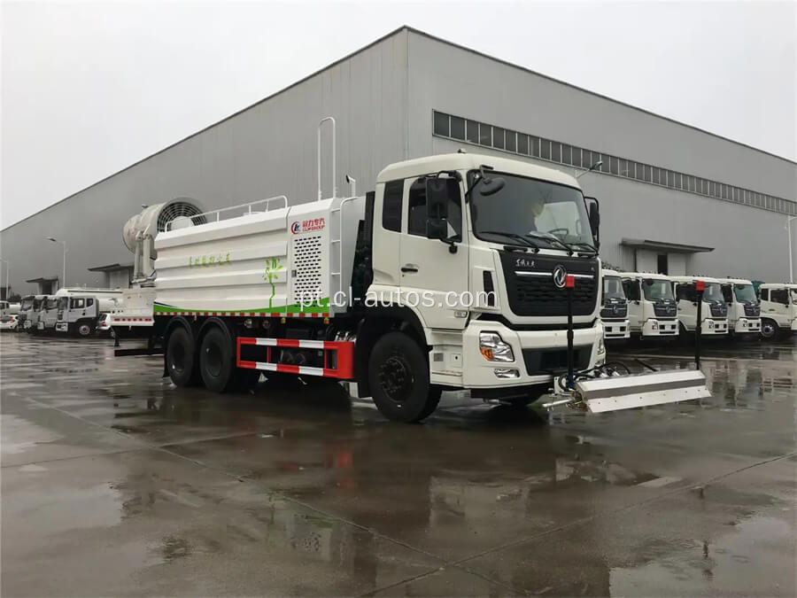 Dongfeng Dust Fighter Truck Montado com uma máquina de pulverização de 100m