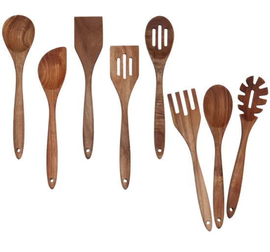 Wooden utensils for cooking