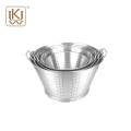 Stainless Steel Vegetable Strainer with Heavy Duty