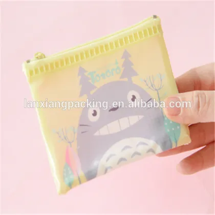 Custom PVC Brand Pouch Bag Zipper,Magic Plastic Bag Zip