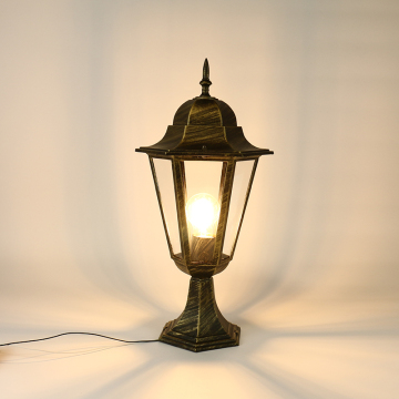Die Casting Aluminium Outdoor Fence Lighting for Antique Decor