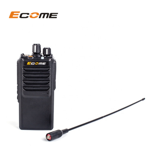 ECOME 25W Tragbarer 10 km Range VHF Outdoor Radio Langstrecke Wakie Talkie