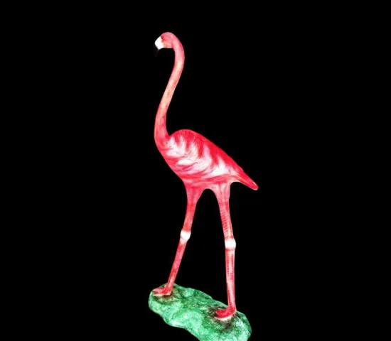 Outdoor Flamingo B lights