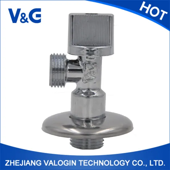 Brass Copper Nickle Angle Valve (VG-E12291)