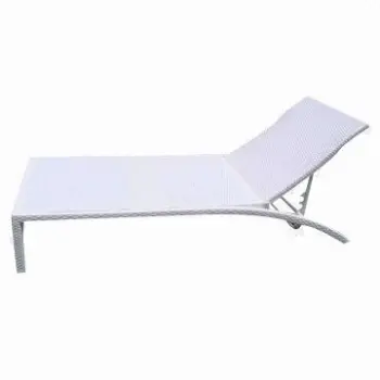 Outdoor rattan furniture/outdoor rattan lounge/wicker lounge/patio lounge with foldable back/foot