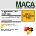 OEM/ODM Men Sex Power Vegan Black Maca Capsules