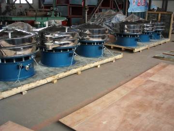 China Food Grade Ultrasonic Circular Rotary Vibrating Screen for Fine Powder