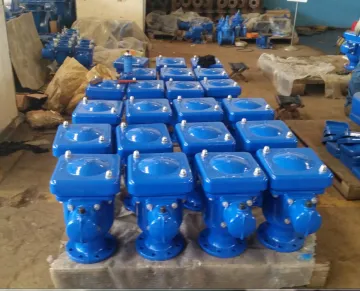 Double orfice air release valve