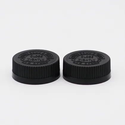 Black Child Proof Cap Medicinal Bottle CRC Cap