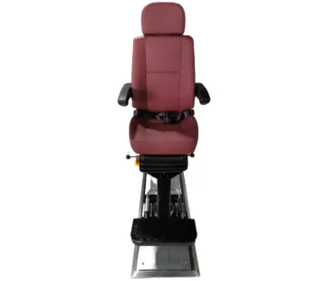Customized Pilot Chair with Standard Rail and Adjustable Marine PU Captain Chair