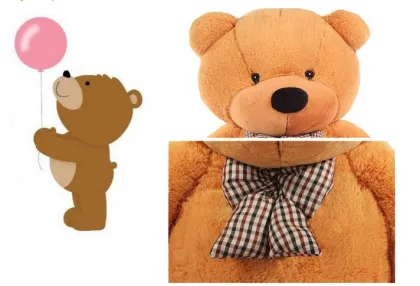 Cute Soft Big Animal Plush Toys Teddy Bear