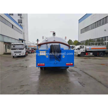 6 wheeler 8000L disposal sewage suction vehicle trucks