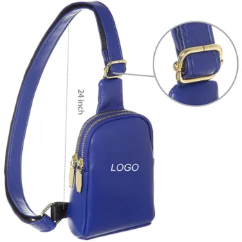 Vegan Leather Crossbody Bag with Phone Window for Teen Girls