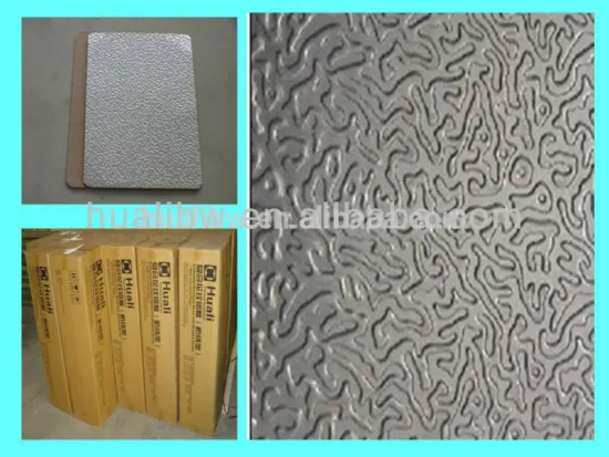 30m composite aluminum sheet orange pattern